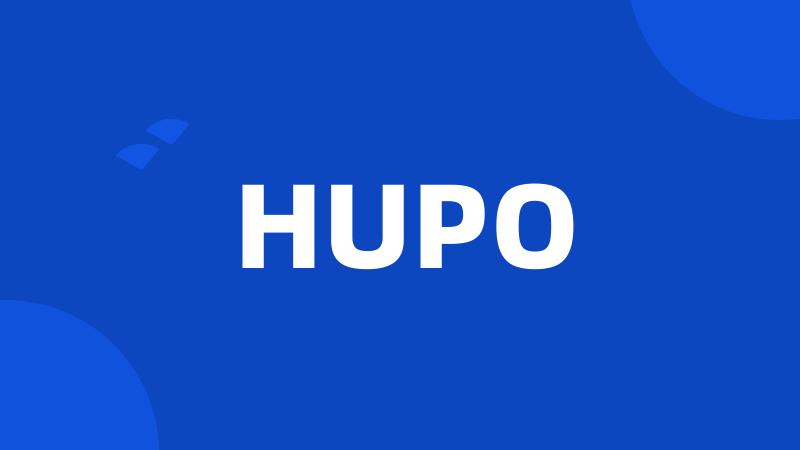 HUPO