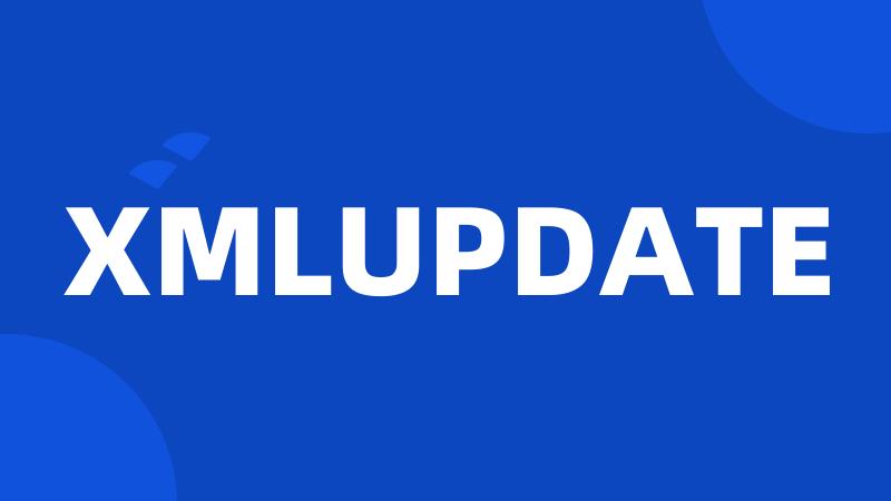 XMLUPDATE