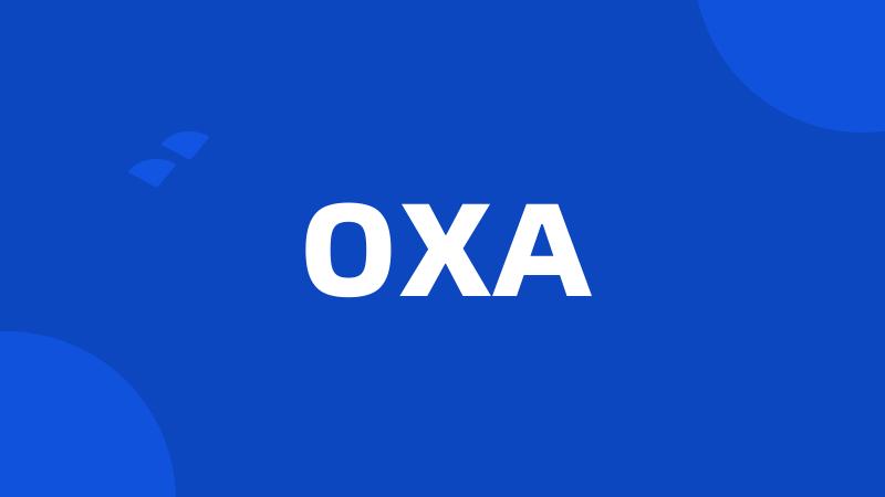 OXA