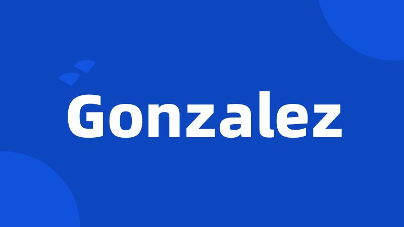 Gonzalez