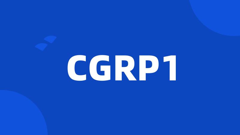 CGRP1