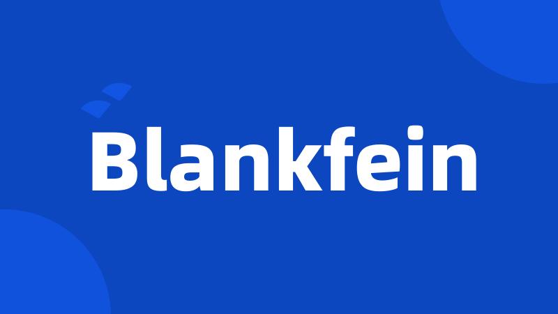 Blankfein