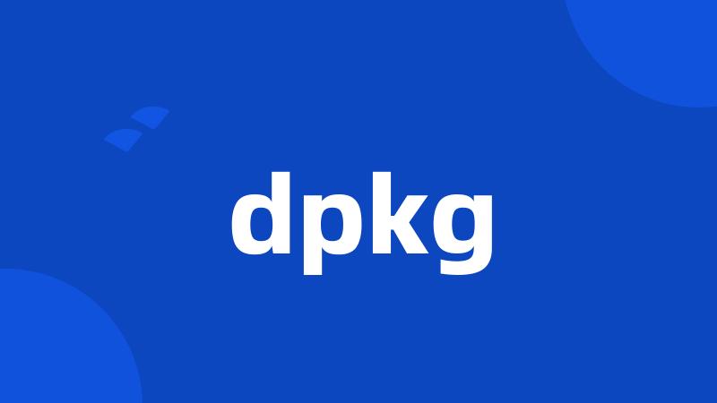 dpkg