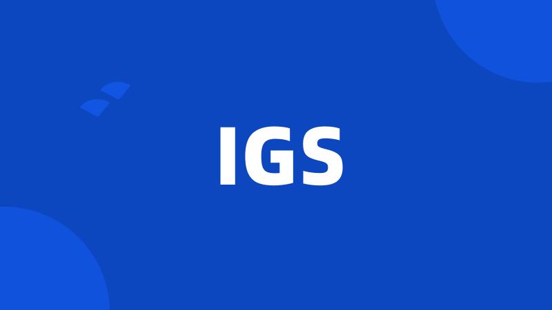 IGS