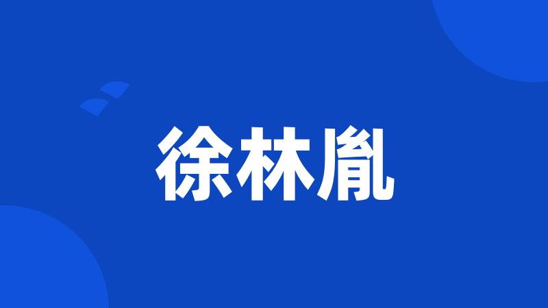 徐林胤