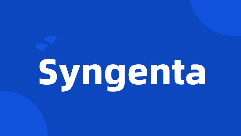 Syngenta