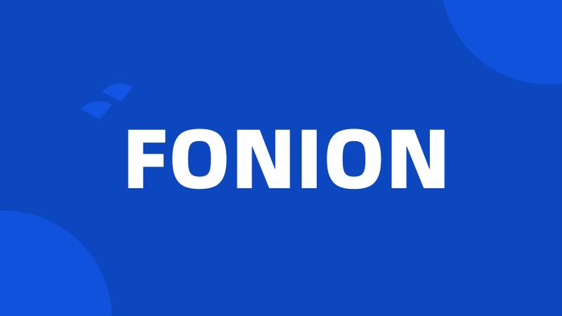 FONION