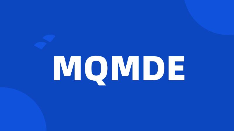 MQMDE