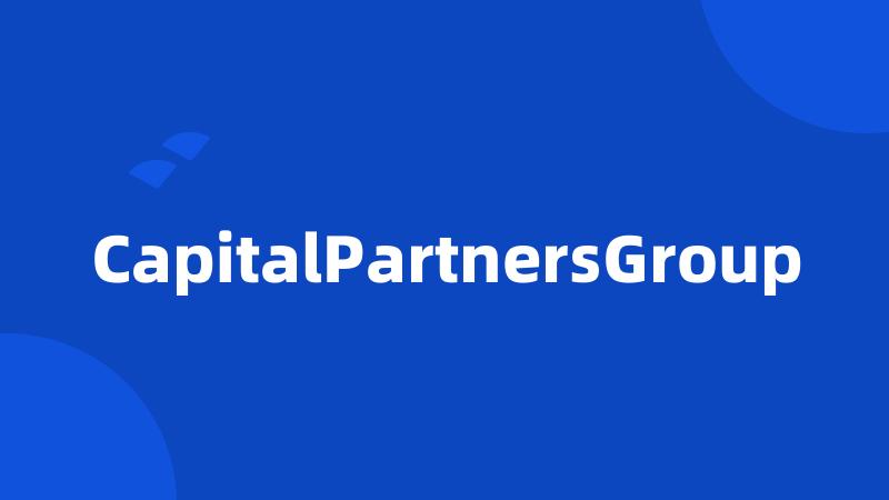 CapitalPartnersGroup