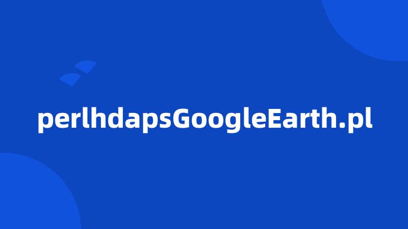 perlhdapsGoogleEarth.pl