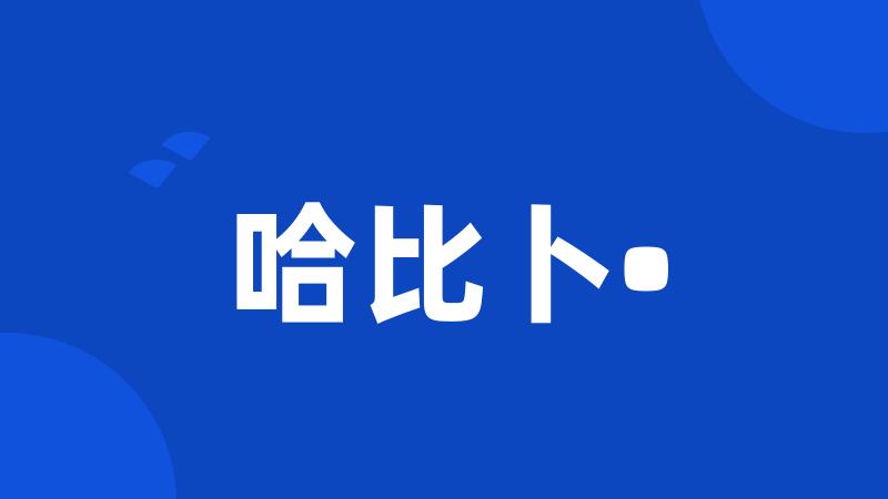 哈比卜•