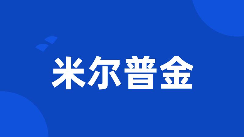 米尔普金