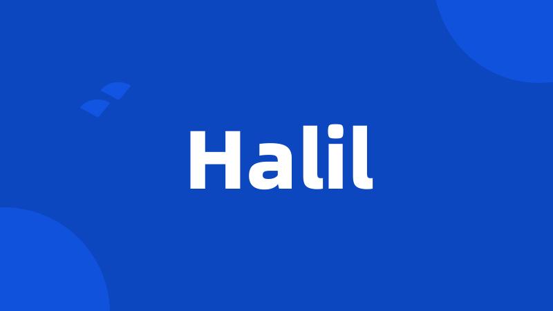 Halil
