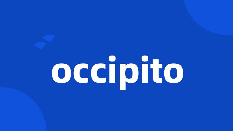 occipito