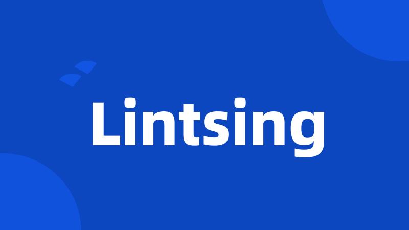 Lintsing