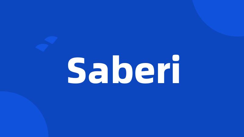 Saberi