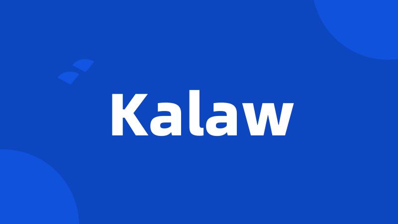 Kalaw
