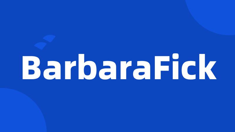 BarbaraFick