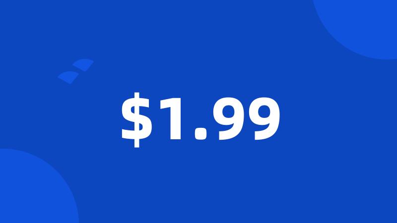 $1.99