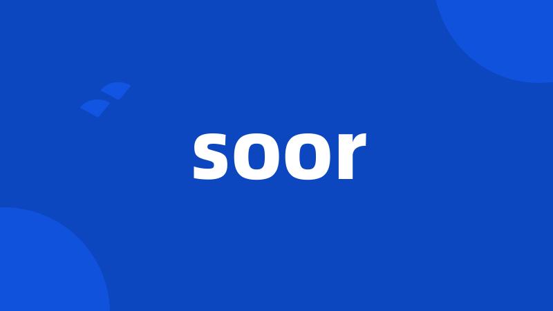 soor