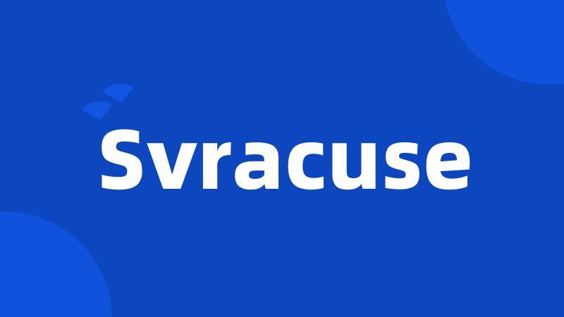 Svracuse