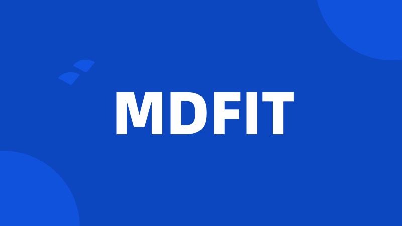 MDFIT