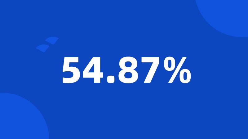 54.87%