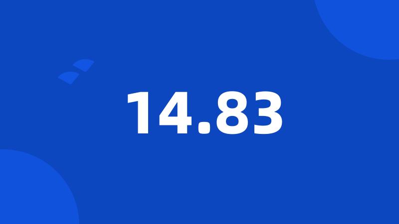 14.83