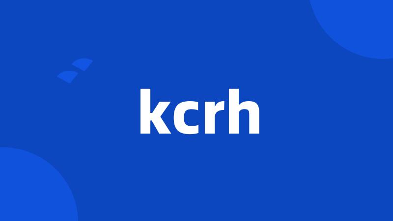 kcrh
