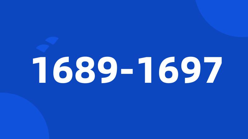 1689-1697