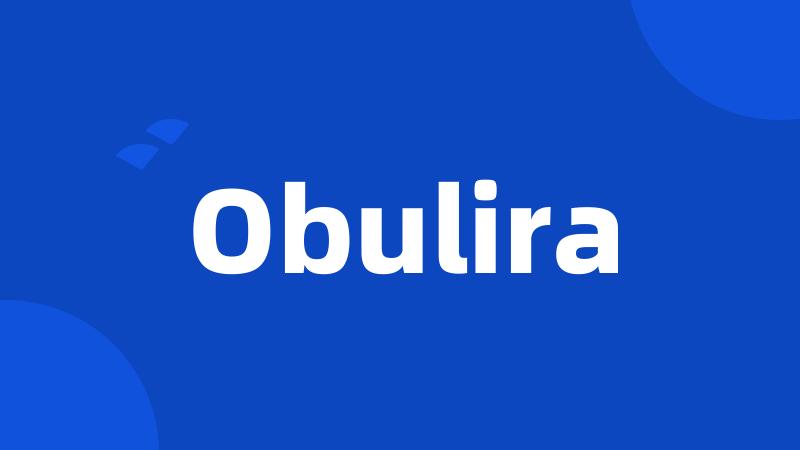 Obulira