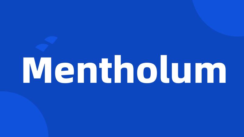 Mentholum