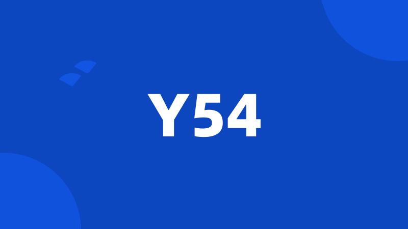 Y54