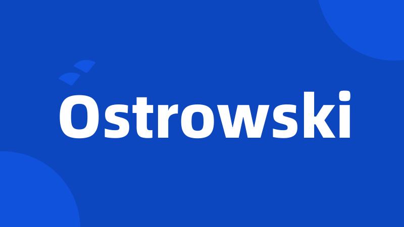 Ostrowski