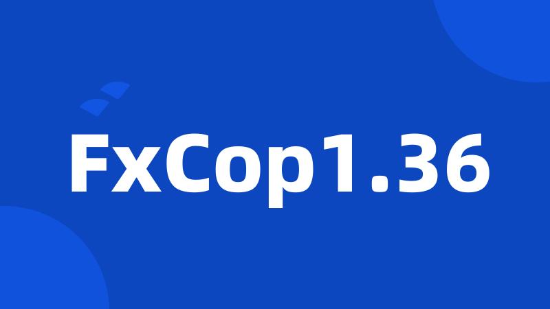 FxCop1.36