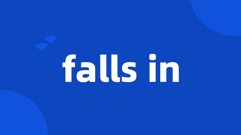 falls in