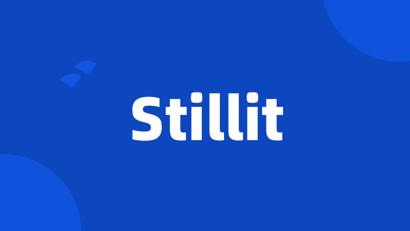 Stillit