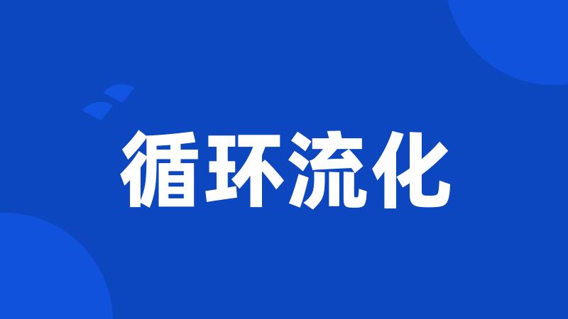 循环流化