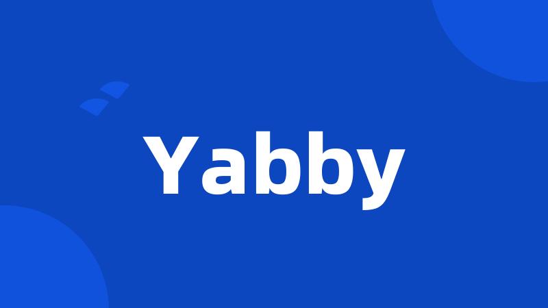 Yabby