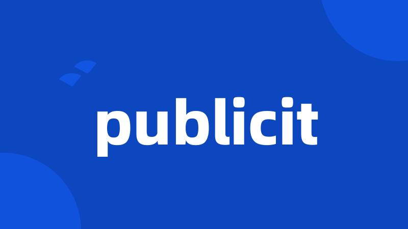 publicit