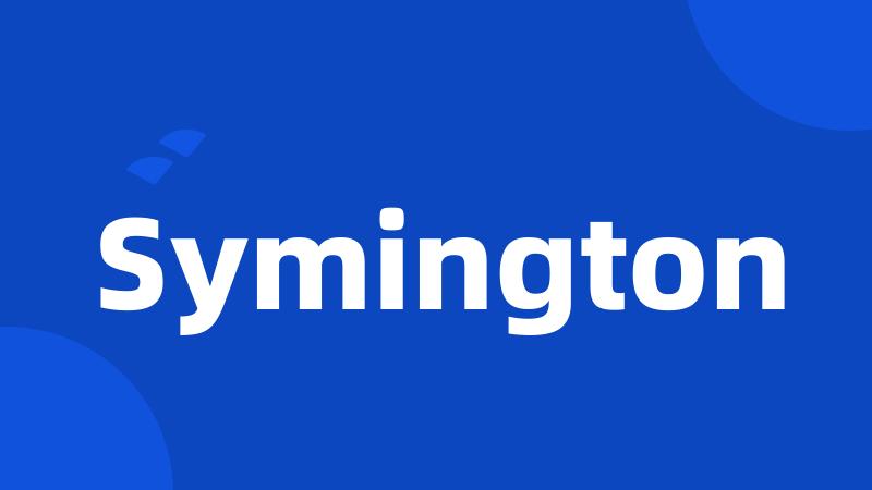 Symington