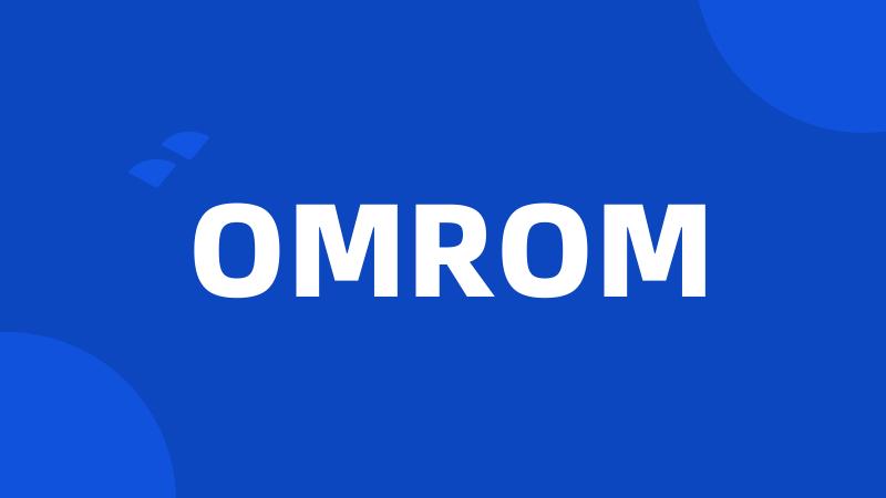 OMROM