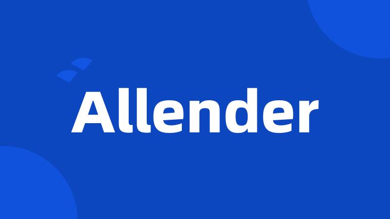 Allender