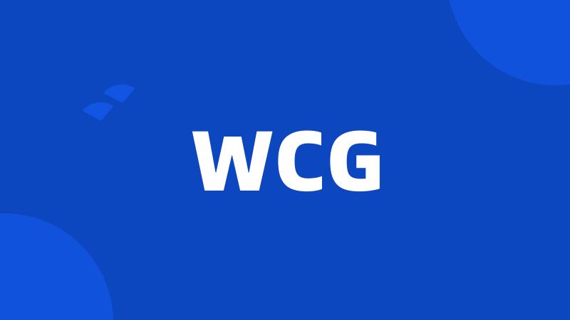 WCG