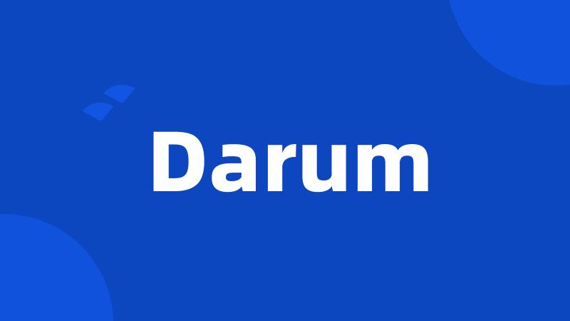 Darum