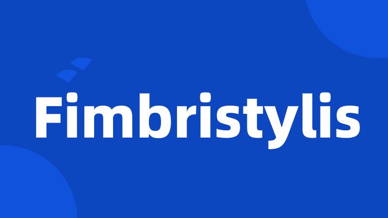Fimbristylis