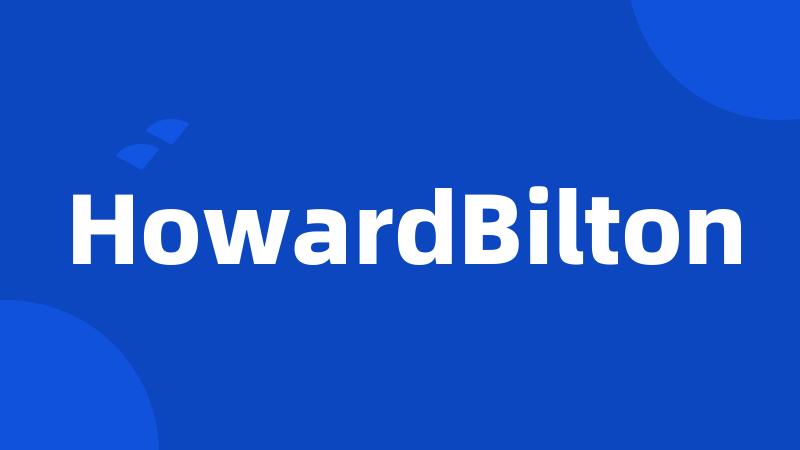 HowardBilton