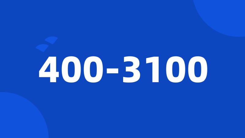 400-3100