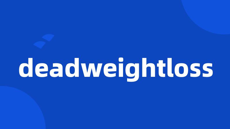 deadweightloss