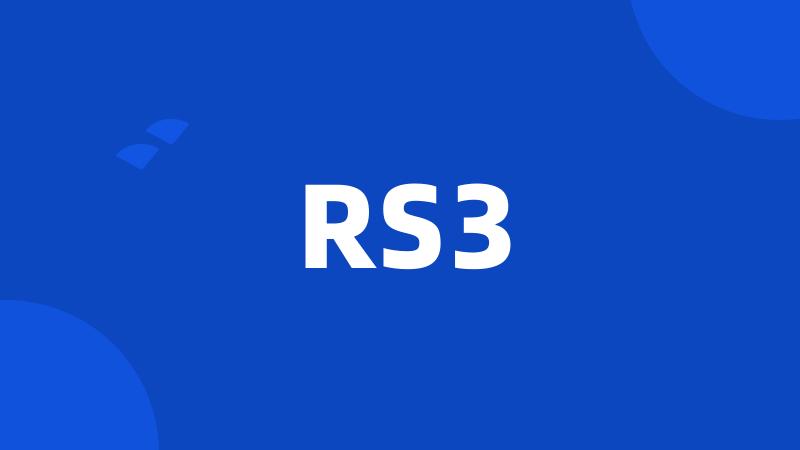 RS3